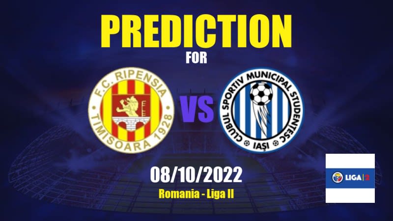 Ripensia Timişoara vs CSM Iaşi Betting Tips: 08/10/2022 - Matchday 9 - Romania Liga II