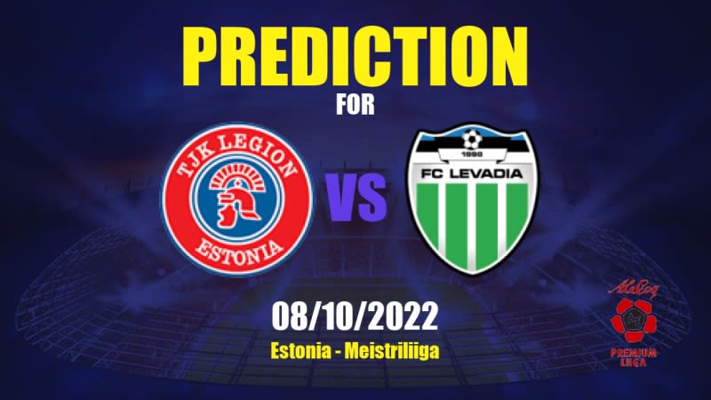 Legion vs Tallinna FC Levadia Betting Tips: 08/10/2022 - Matchday 31 - Estonia Meistriliiga