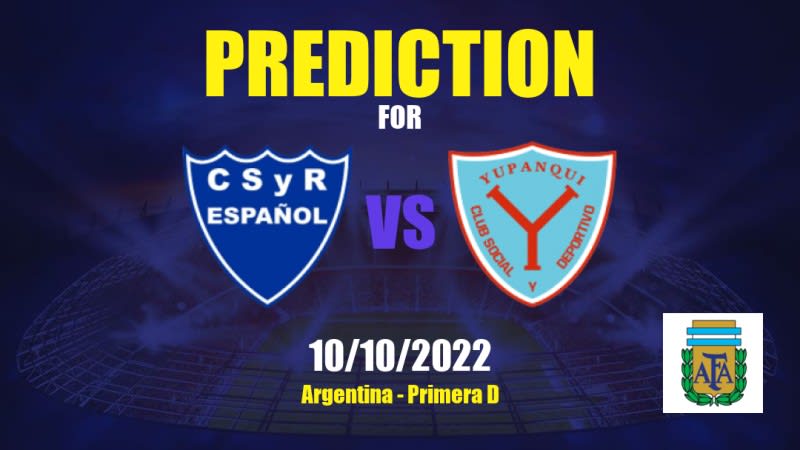 Centro Español vs Yupanqui Betting Tips: 27/08/2022 - Matchday 6 - Argentina Primera D