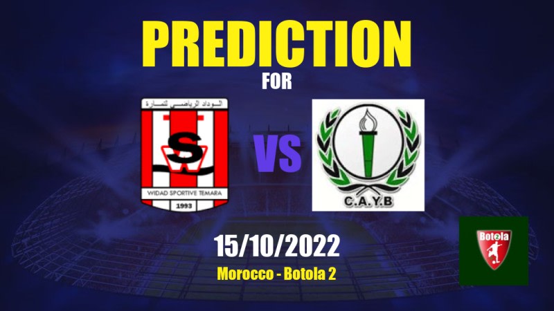 Widad Témara vs Youssoufia Berrechid Betting Tips: 15/10/2022 - Matchday 6 - Morocco Botola 2