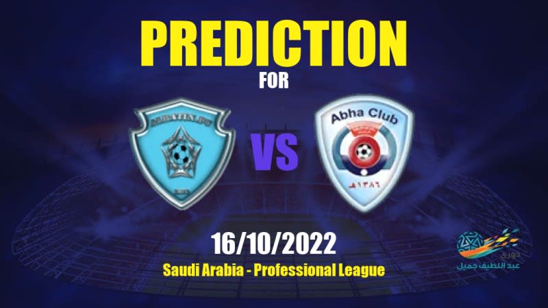 Al Batin vs Abha Betting Tips: 16/10/2022 - Matchday 8 - Saudi Arabia Professional League