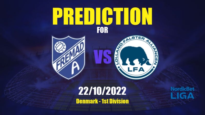 Fremad Amager vs Nykøbing Betting Tips: 22/10/2022 - Matchday 14 - Denmark 1st Division