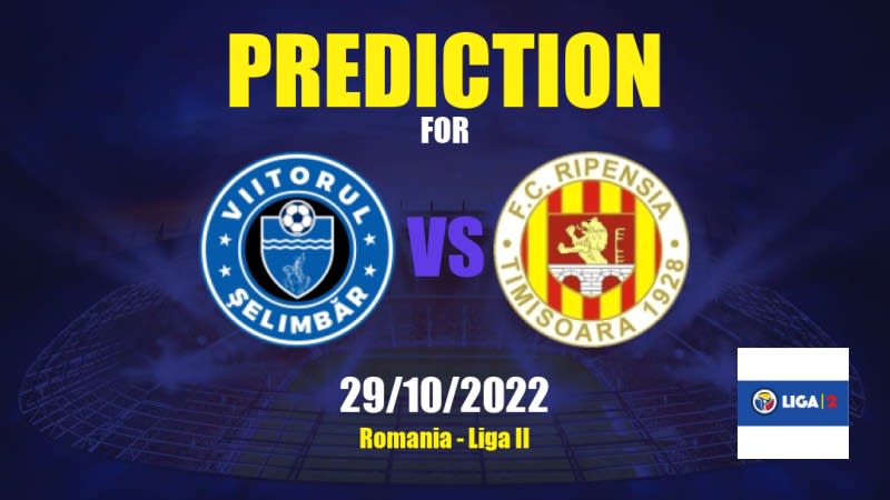 Viitorul Şelimbăr vs Ripensia Timişoara Betting Tips: 29/10/2022 - Matchday 12 - Romania Liga II