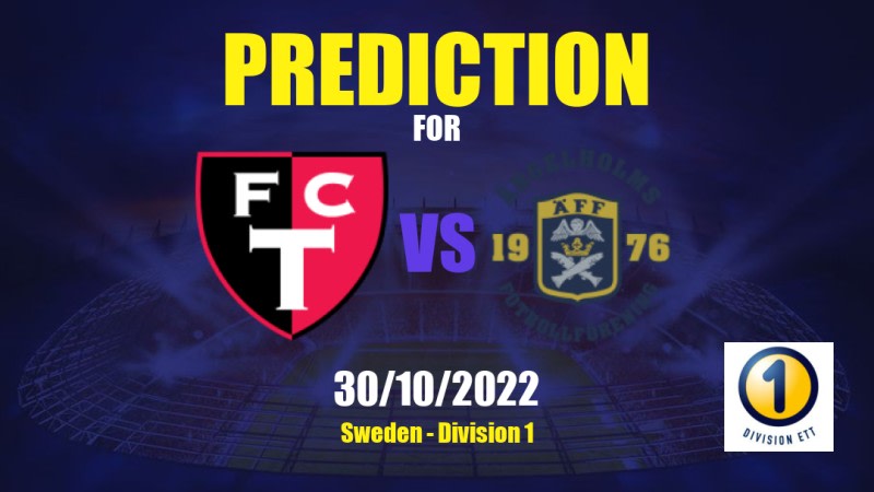 Trollhättan vs Ängelholm Betting Tips: 30/10/2022 - Matchday 29 - Sweden Division 1