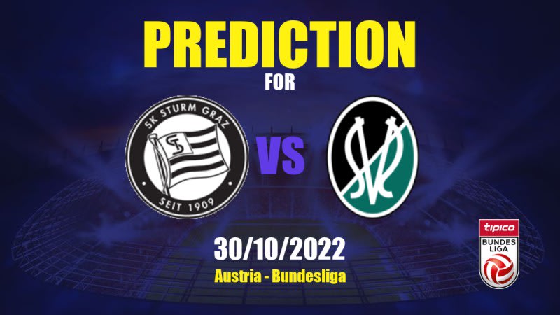 Sturm Graz vs Ried Betting Tips: 30/10/2022 - Matchday 14 - Austria Bundesliga