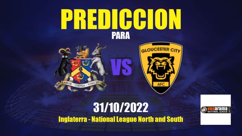 Pronóstico para Bradford Park Avenue vs Gloucester City: 31/10/2022 - Inglaterra National League North and South