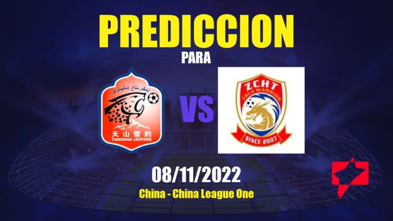 Predicciones para Xinjiang Tianshan vs Qingdao Youth Island: 08/11/2022 - China China League One