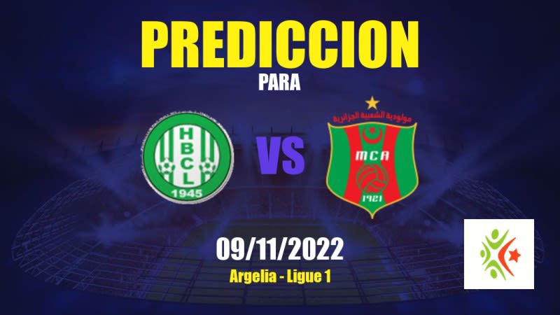 Pronóstico para HB Chelghoum Laïd vs MC Alger: 09/11/2022 - Argelia Ligue 1