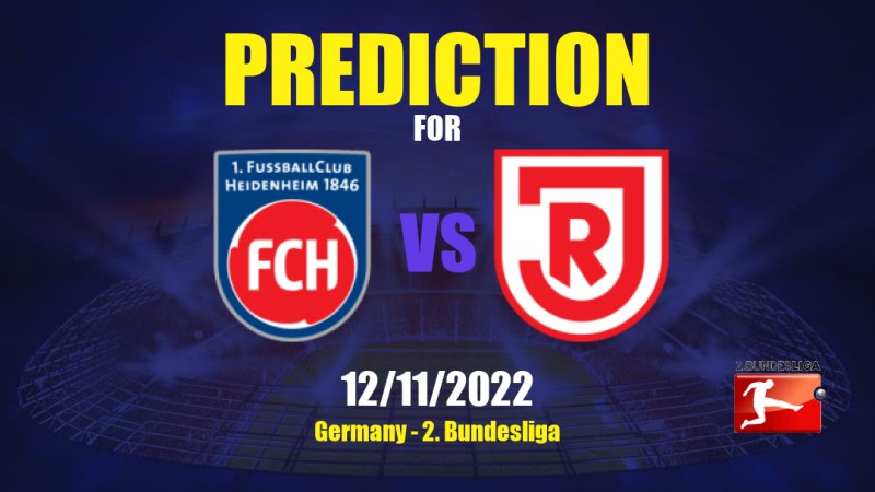 Heidenheim vs Jahn Regensburg Betting Tips: 12/11/2022 - Matchday 17 - Germany 2. Bundesliga