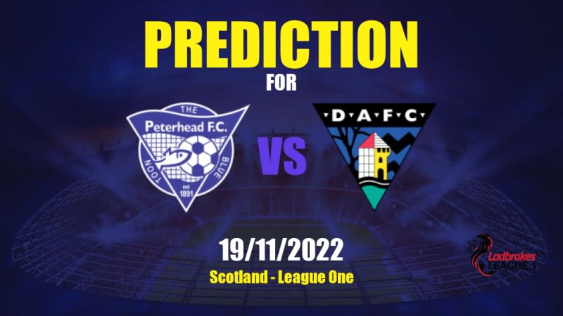 Peterhead vs Dunfermline Athletic Betting Tips: 19/11/2022 - Matchday 16 - Scotland League One