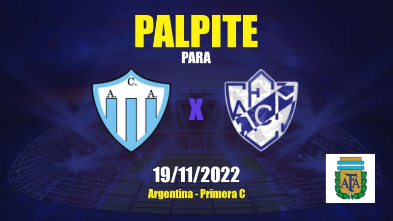 Palpite Argentino Merlo x Midland: 19/11/2022 - Argentina Primera C