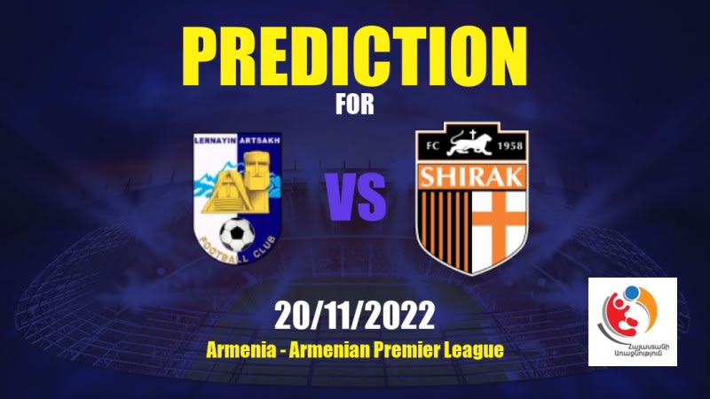 Lernayin Artsakh vs Shirak Betting Tips: 05/06/2023 - Matchday 36 - Armenia Armenian Premier League