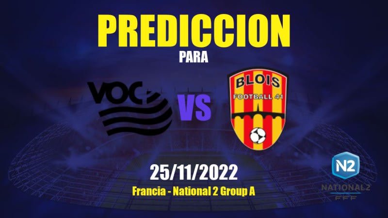 Predicciones para Vannes vs Blois: 25/11/2022 - Francia National 2 Group A