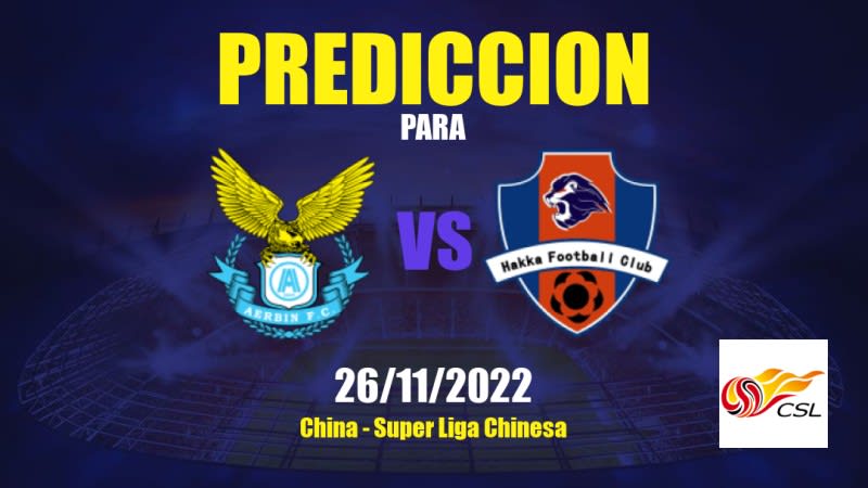 Predicciones para Dalian Yifang vs Meizhou Hakka: 26/11/2022 - China Super Liga Chinesa