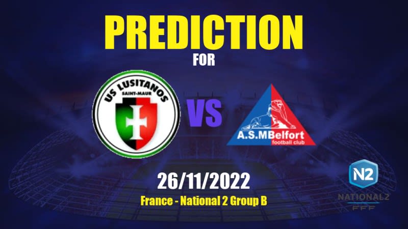 St Maur Lusitanos vs Belfort Betting Tips: 26/11/2022 - Matchday 11 - France National 2 Group B