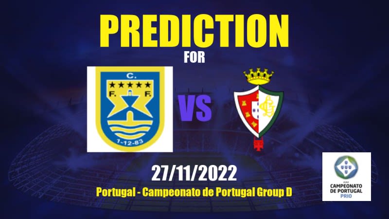 Ferreiras vs Lusitano Évora 1911 Betting Tips: 27/11/2022 - Matchday 9 - Portugal Campeonato de Portugal Group D