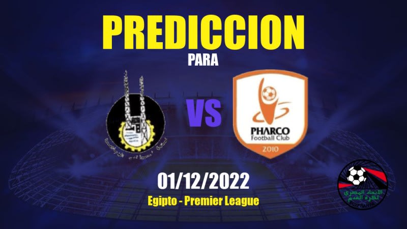 Predicciones Aswan FC vs Pharco: 01/12/2022 - Egipto Premier League