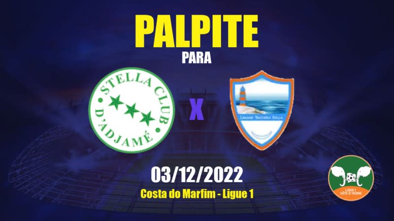 Palpite Stella x Lys Sassandra: 03/12/2022 - Costa do Marfim Ligue 1
