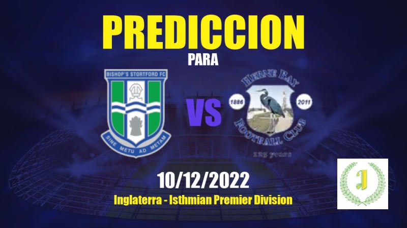 Predicciones Bishop's Stortford vs Herne Bay: 10/12/2022 - Inglaterra Isthmian Premier Division