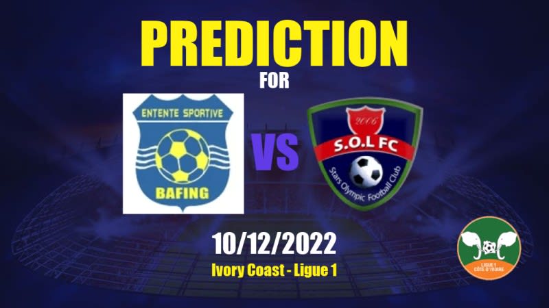 ES Bafing vs SOL Betting Tips: 10/12/2022 - Matchday 12 - Ivory Coast Ivory Coast Ligue 1