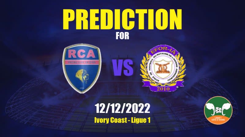 Racing d'Abidjan vs Abengourou Betting Tips: 12/12/2022 - Matchday 12 - Ivory Coast Ivory Coast Ligue 1