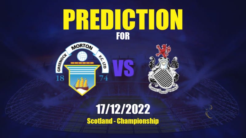 Greenock Morton vs Queen's Park Betting Tips: 17/12/2022 - Matchday 18 - Scotland Championship