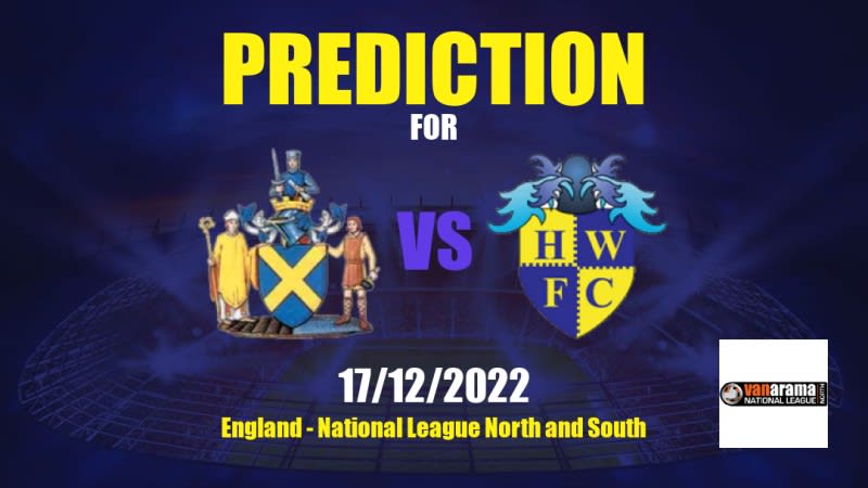 St Albans City vs Havant & Waterlooville Betting Tips: 17/12/2022 - Matchday 22 - England National League North and South