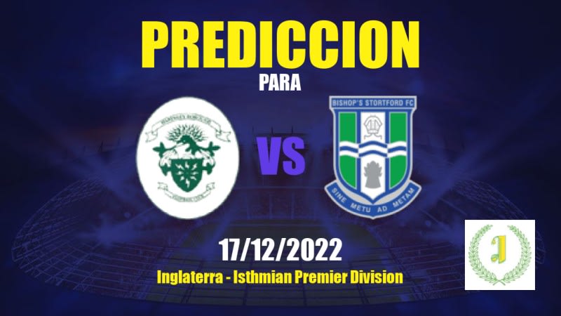 Predicciones Haringey Borough vs Bishop's Stortford: 17/12/2022 - Inglaterra Isthmian Premier Division