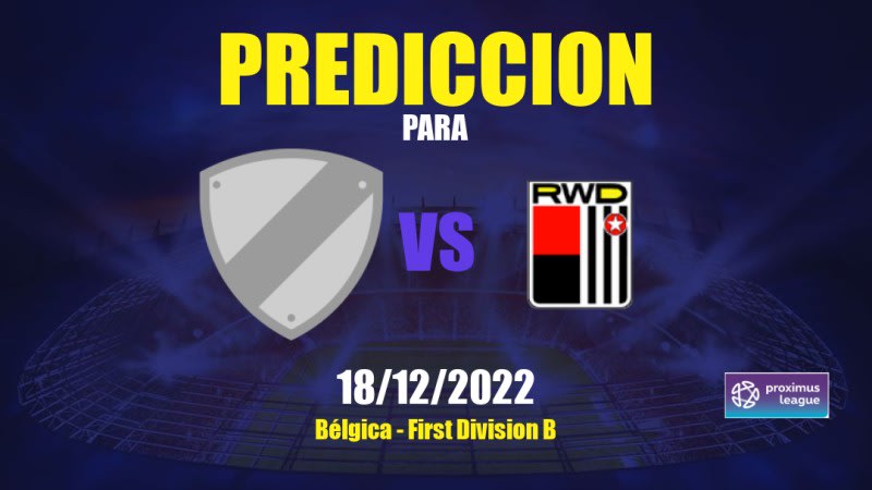 Predicciones RSC Anderlecht II vs RWDM: 18/03/2023 - Bélgica First Division B