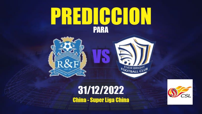 Predicciones Guangzhou R&F vs Shijiazhuang Ever Bright: 31/12/2022 - China Super Liga China