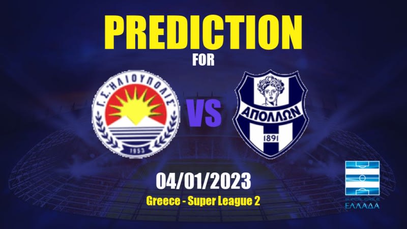 Ilioupoli vs Apollon Smirnis Betting Tips: 04/01/2023 - Matchday 9 - Greece Super League 2