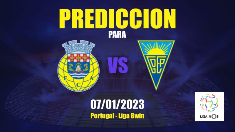 Predicciones FC Arouca vs GD Estoril Praia: 13/08/2023 - Portugal Liga Bwin