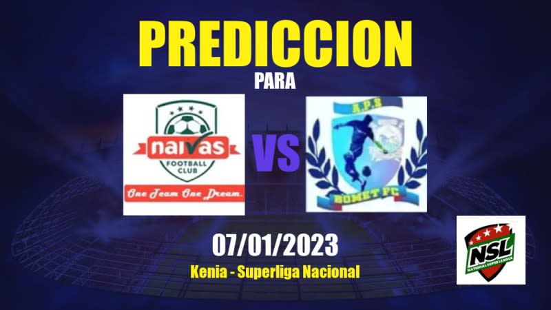 Predicciones Naivas vs APS Bomet: 07/01/2023 - Kenia Superliga Nacional