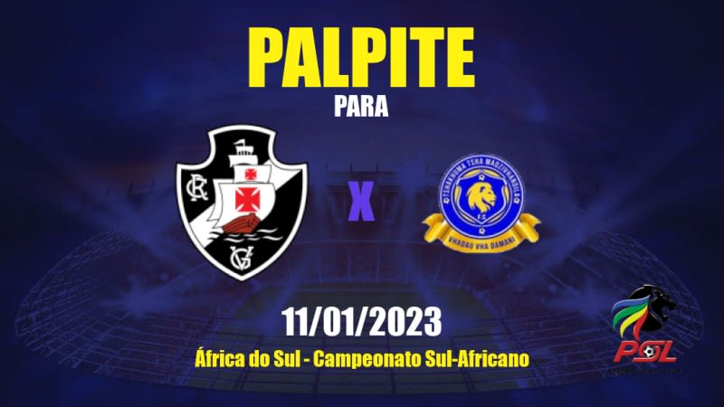 Palpite Stellenbosch x Marumo Gallants: 11/01/2023 - Campeonato Sul-Africano