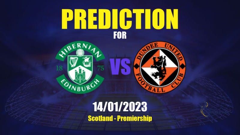 Hibernian vs Dundee United Betting Tips: 14/01/2023 - Matchday 22 - Scotland Premiership