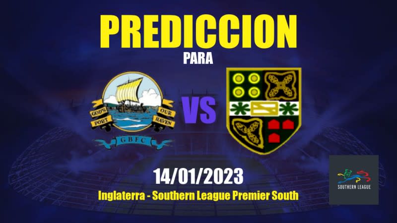 Predicciones Gosport Borough vs Yate Town: 14/01/2023 - Inglaterra Southern League Premier South