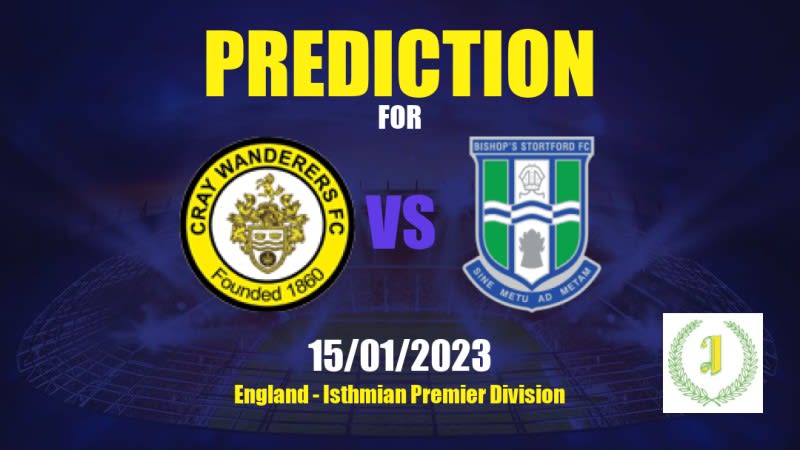 Cray Wanderers vs Bishop's Stortford Betting Tips: 15/01/2023 - Matchday 26 - England Isthmian Premier Division