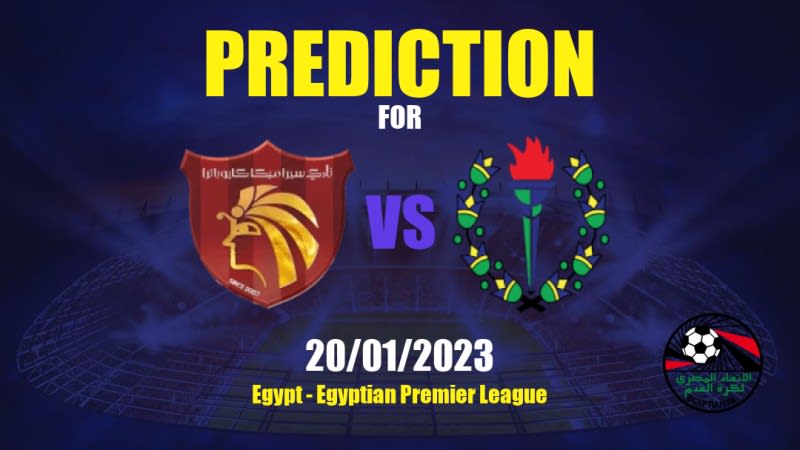 Ceramica Cleopatra vs Smouha SC Betting Tips: 20/01/2023 - Matchday 14 - Egypt Egyptian Premier League