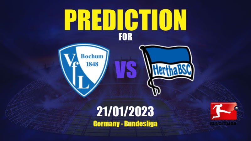 Bochum vs Hertha BSC Betting Tips: 21/01/2023 - Matchday 16 - Germany Bundesliga