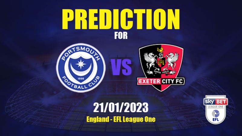 Portsmouth vs Exeter City Betting Tips: 21/01/2023 - Matchday 28 - England EFL League One