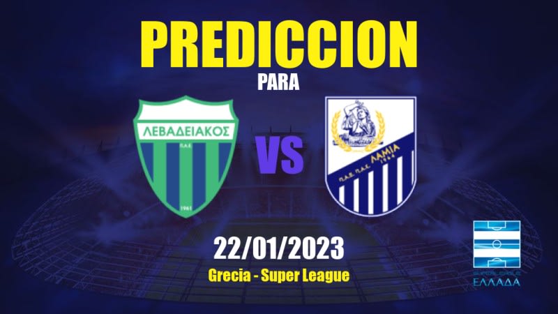 Predicciones Levadiakos vs Lamia: 22/01/2023 - Grecia Super League