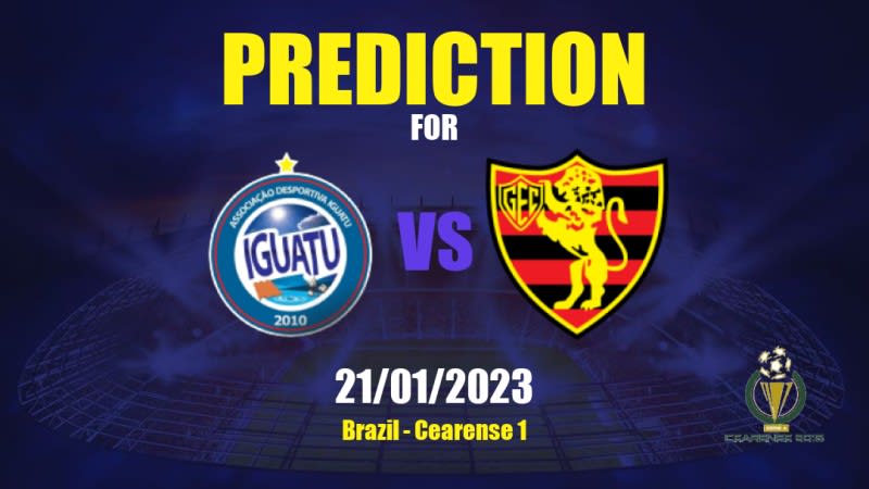 Iguatu vs Guarani de Juazeiro Betting Tips: 21/01/2023 - Matchday 2 - Brazil Cearense 1