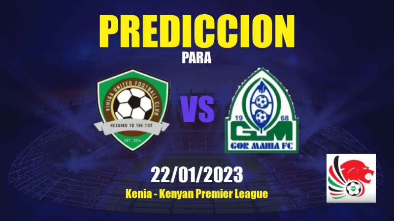 Predicciones Vihiga Bullets vs Gor Mahia: 22/01/2023 - Kenia Kenyan Premier League