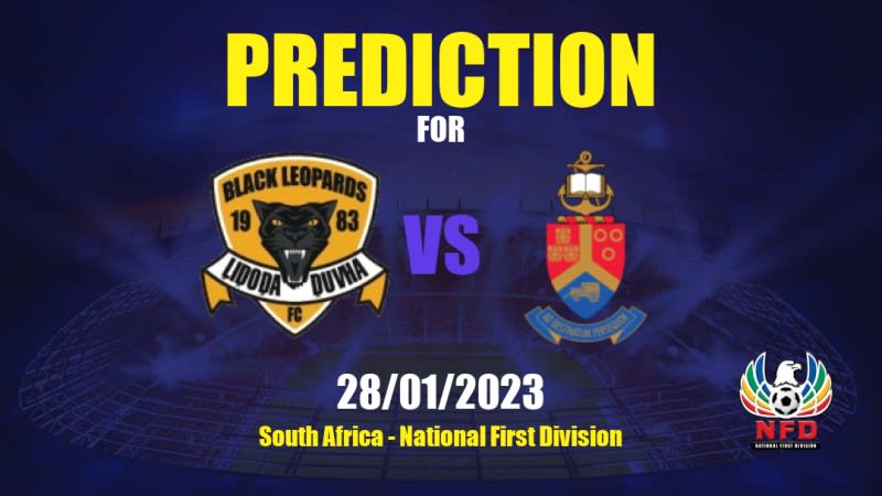 Black Leopards vs University of Pretoria Betting Tips: 28/01/2023 - Matchday 17 - South Africa National First Division