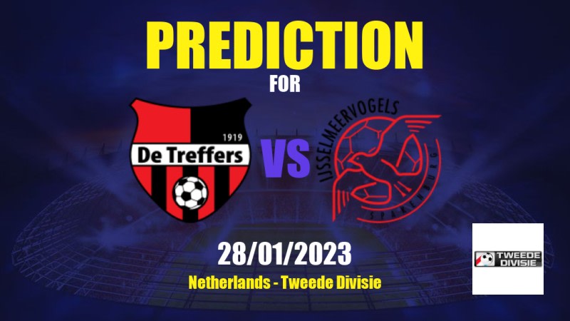 De Treffers vs IJsselmeervogels Betting Tips: 28/01/2023 - Matchday 20 - Netherlands Tweede Divisie