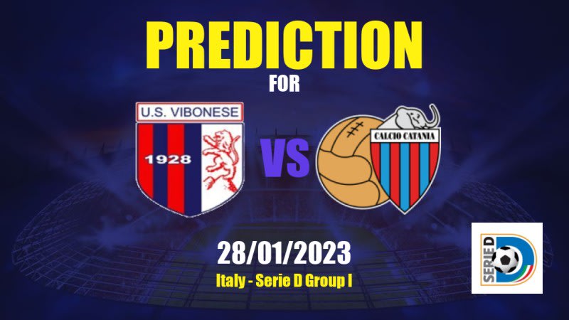 Vibonese vs Catania Betting Tips: 28/01/2023 - Matchday 21 - Italy Serie D Group I