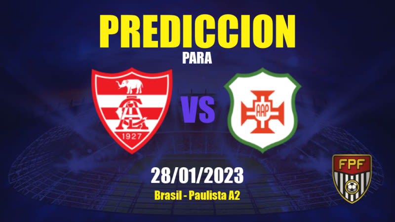 Predicciones Linense vs Portuguesa Santista: 28/01/2023 - Brasil Paulista A2