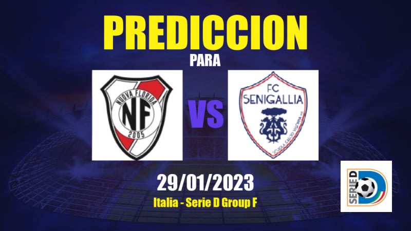 Predicciones Team Nuova Florida vs Vigor Senigallia: 29/01/2023 - Italia Serie D Group F