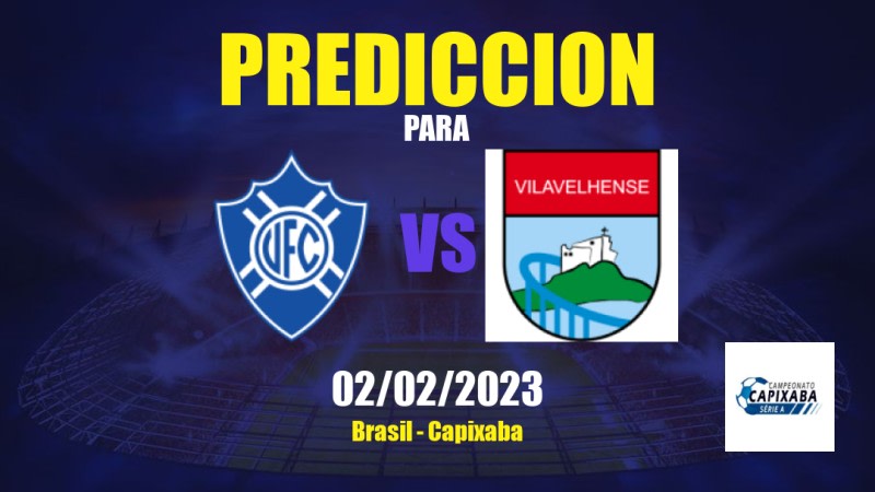 Predicciones Vitória Futebol Clube (ES) vs Vilavelhense: 02/02/2023 - Brasil Capixaba