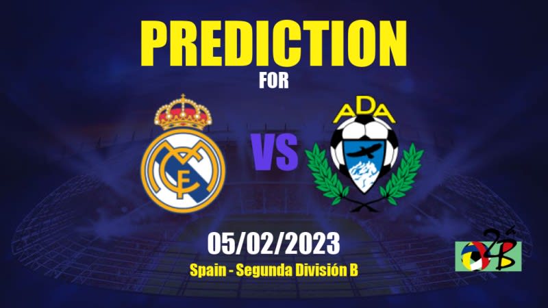 Real Madrid II vs AD Alcorcón Betting Tips: 05/02/2023 - Matchday 22 - Spain Segunda División B